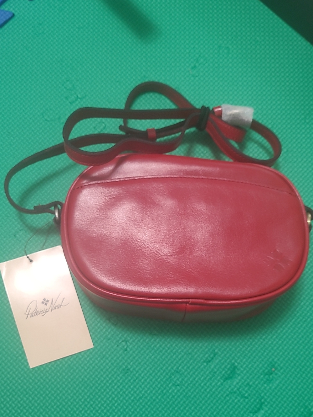Patricia Nash Elexis Vintage Leather Red